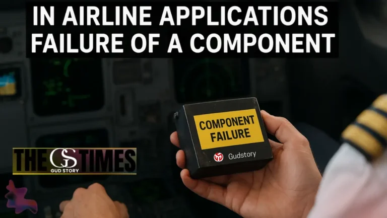 in airline applications failure of a component​