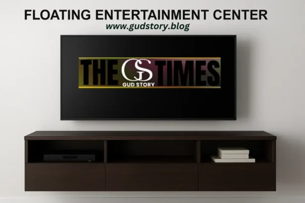 floating entertainment center