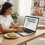 how to start a fashion blog