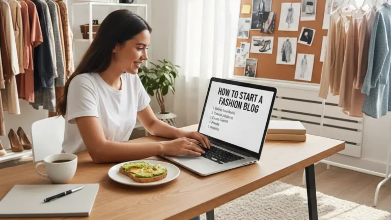 how to start a fashion blog